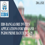 IIBS Bangalore Invites Applications for MBA and PGDM Prime Batch 2027 to 2029